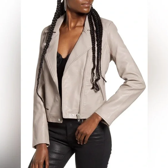 Blank NYC Jackets Coats Blanknyc Life Changer Moto Jacket In